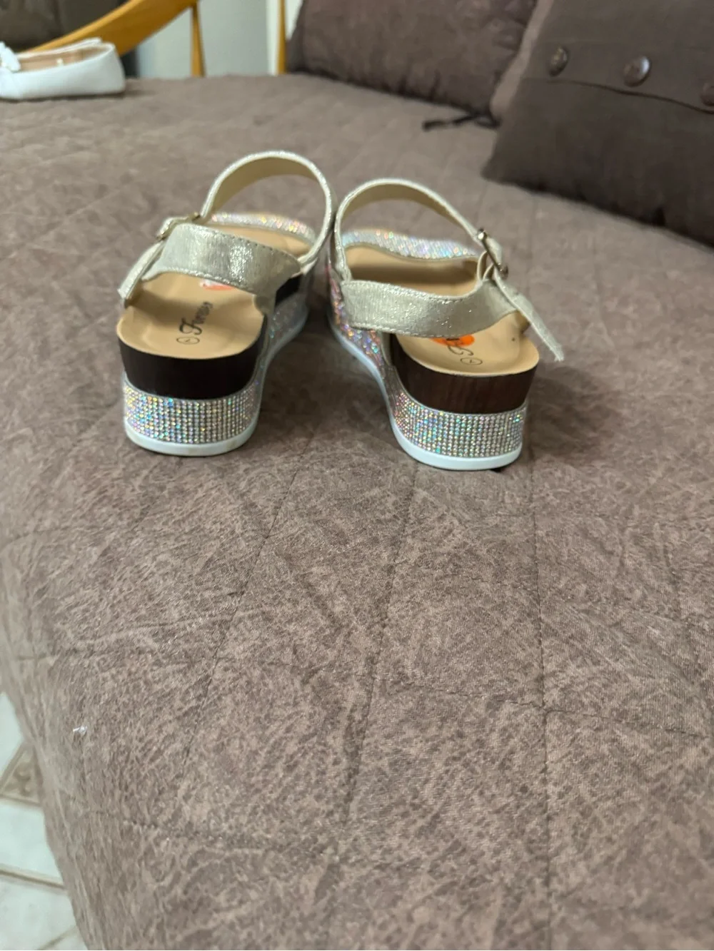 & Other Stories platform sandals